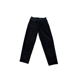 Levis 560 Loose Comfort Jeans Mens 32x32 (31x30) Black Denim Tapered Vintage USA